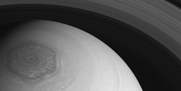 Saturn’s Polar Hexagon Explained