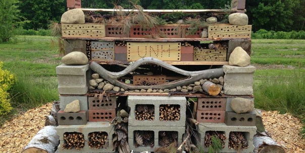 The New England Bee Hotel For Pollinators